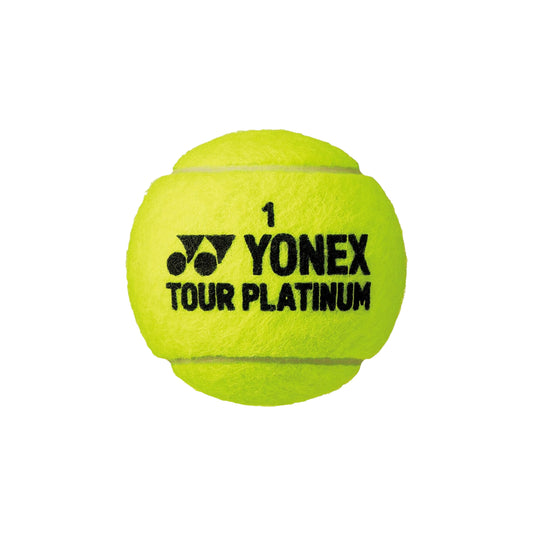 Yonex Tour Platinum tennis ball on a white background