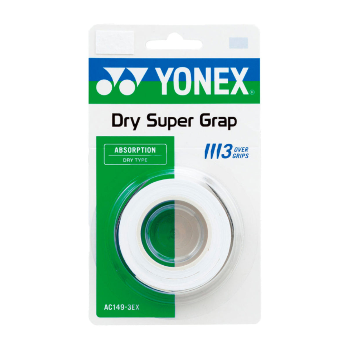 Yonex Dry Super Grap packaging on a white background