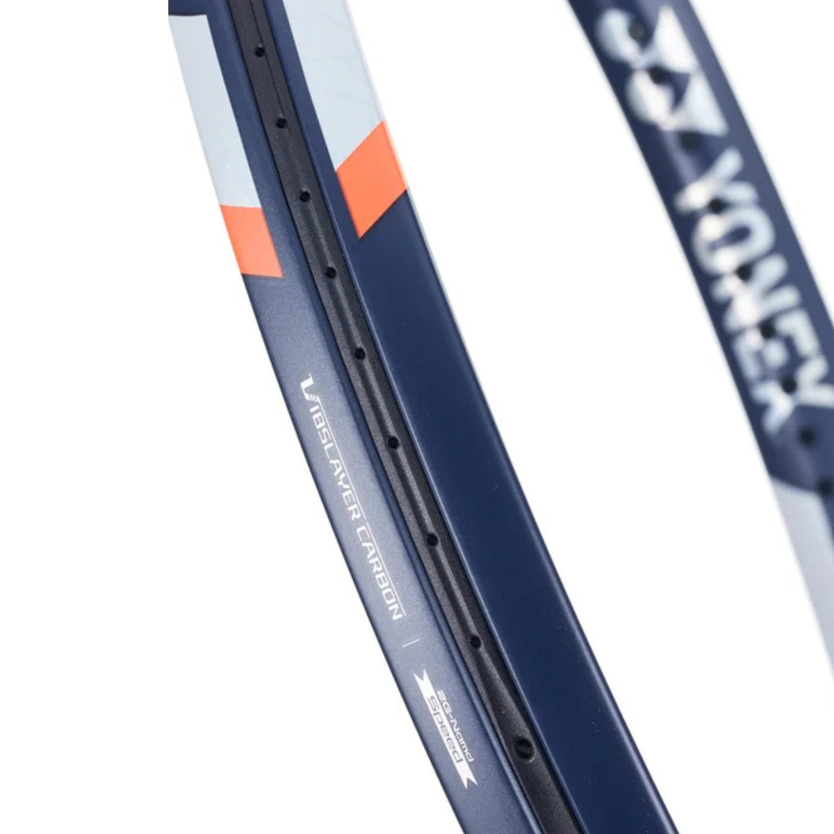 Close-up of a bicycle rim with 'Yonex' branding on a white background