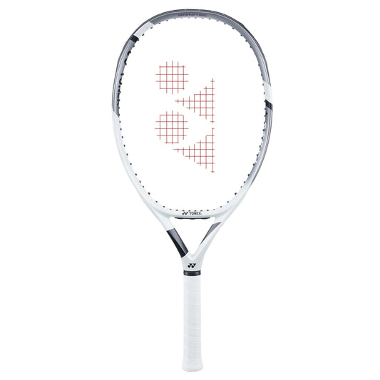Tennis racket with Yonex logo on a white background