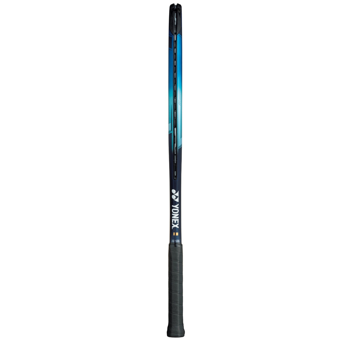 Tennis racket with Yonex branding on a white background