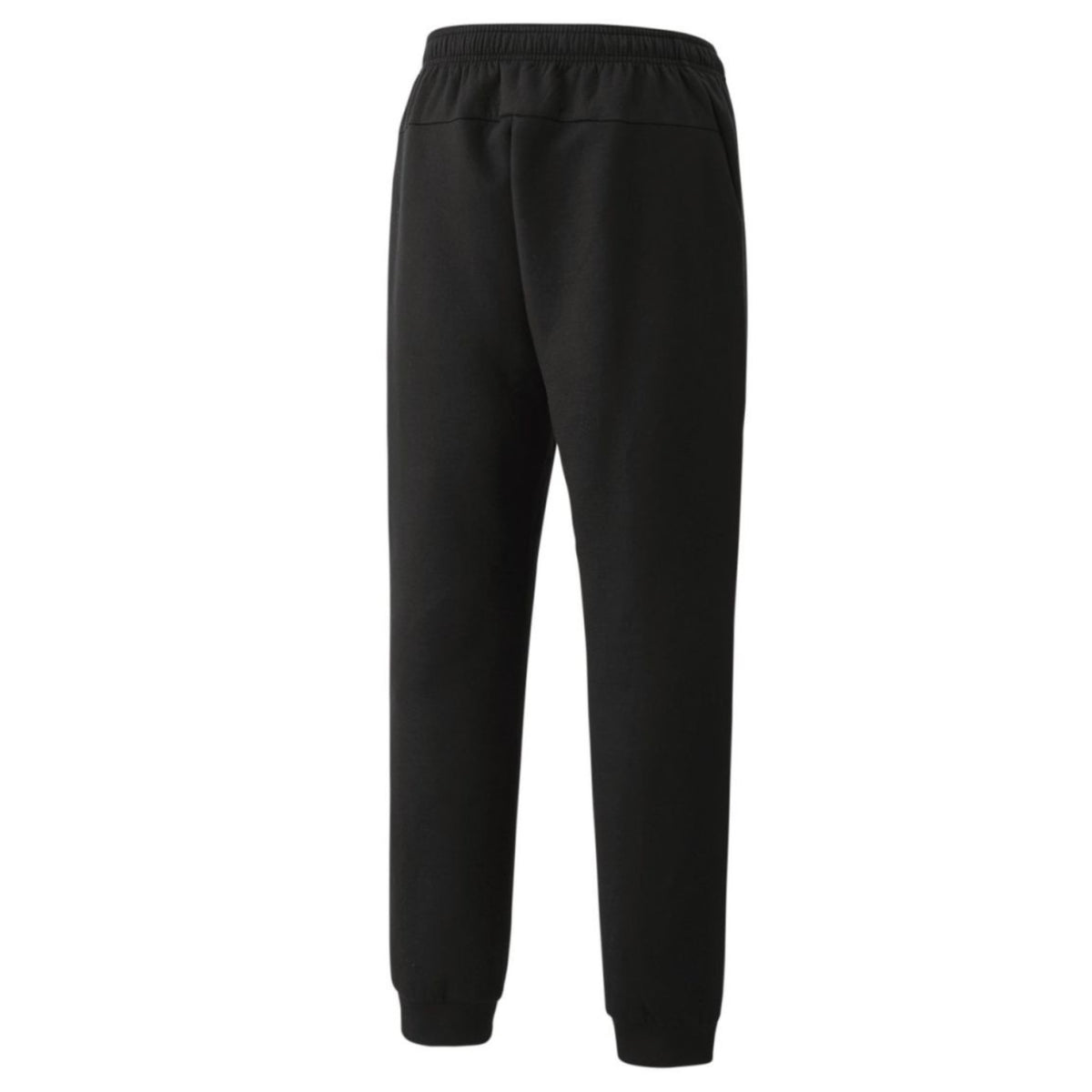Black sweatpants on a white background