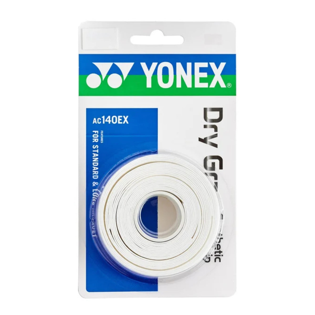 Yonex tennis grip roll packaging on a white background