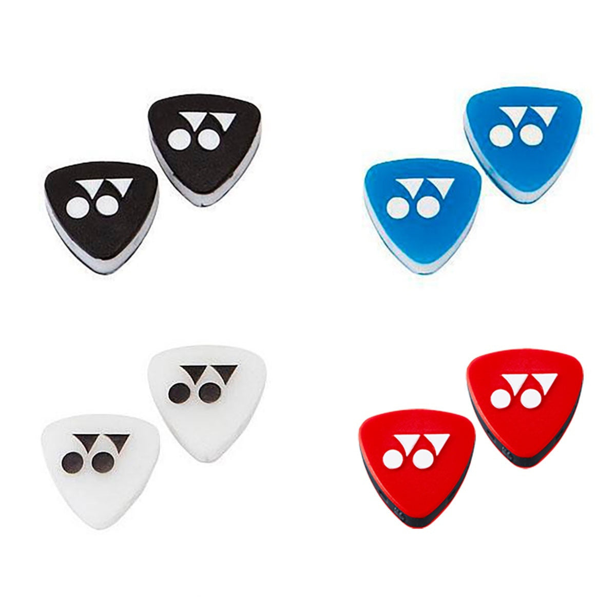 Set of Yonex dampener stopper with a brand logo on a white background