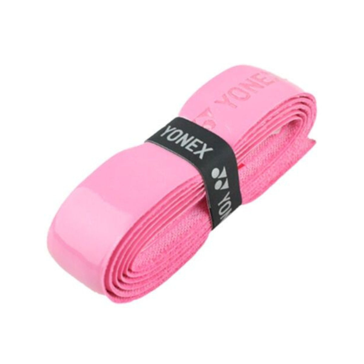 Pink Yonex grip on a white background