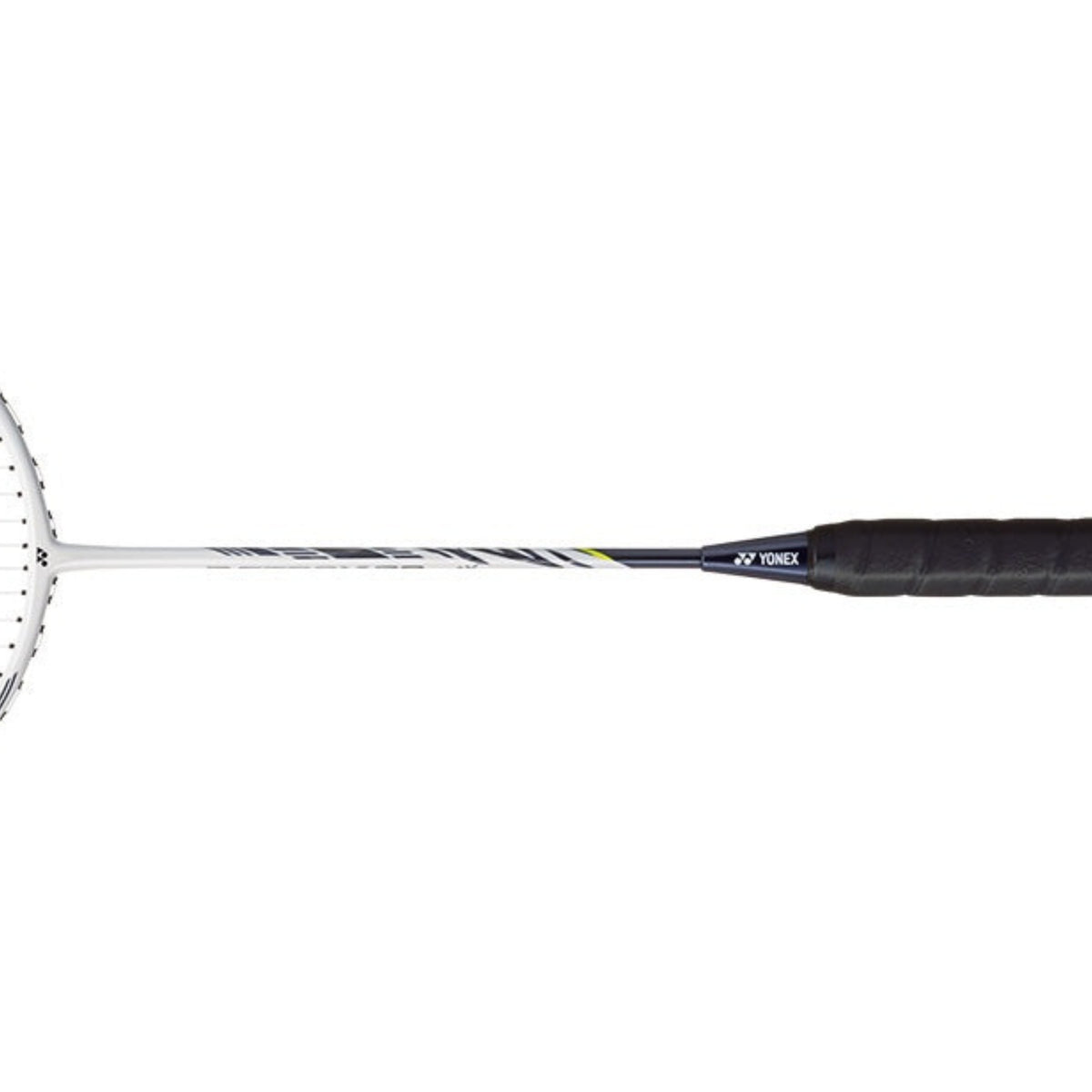 Yonex badminton racket on a white background