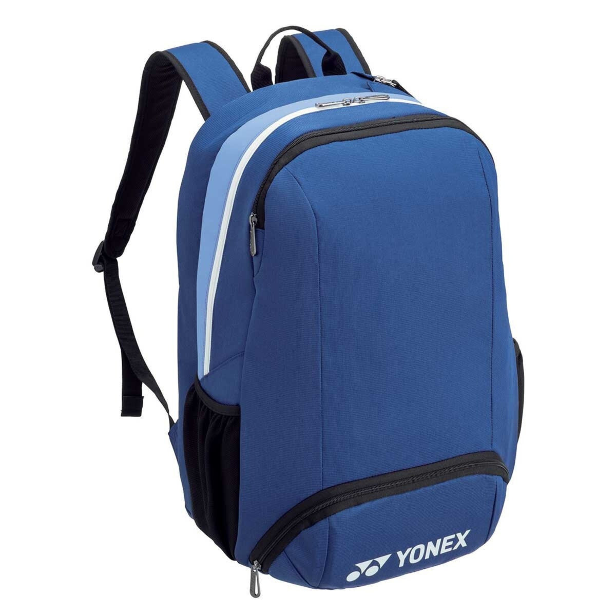 Blue backpack with Yonex logo on a white background