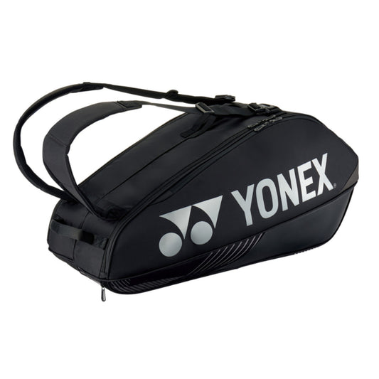 Black Yonex bag on a white background