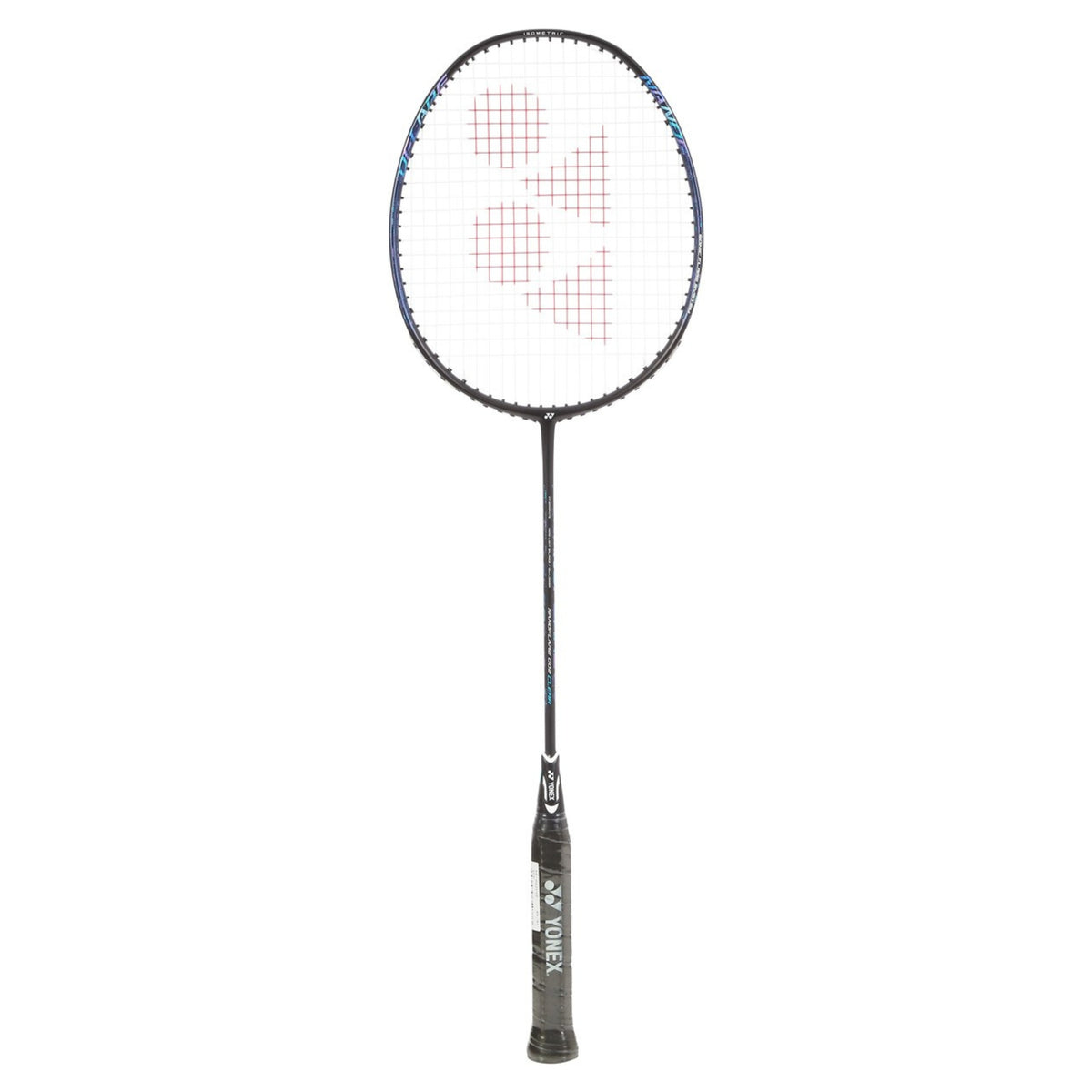 Yonex badminton racket on a white background