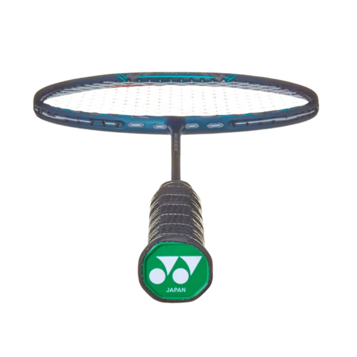 Badminton racket with Yonex logo on a white background