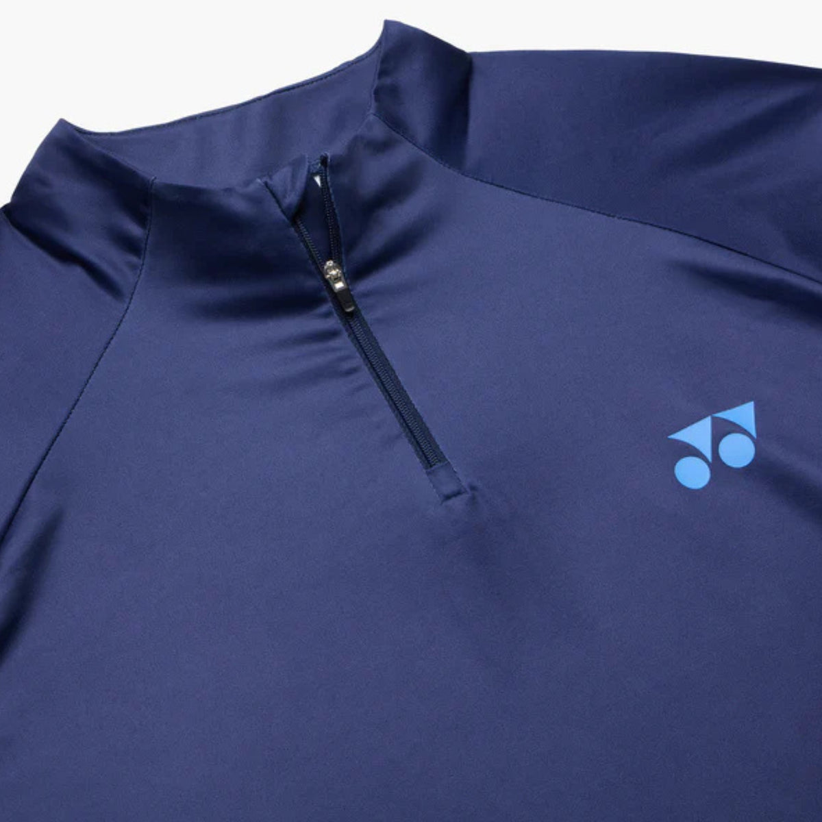Close-up of a Yonex half zip jacket